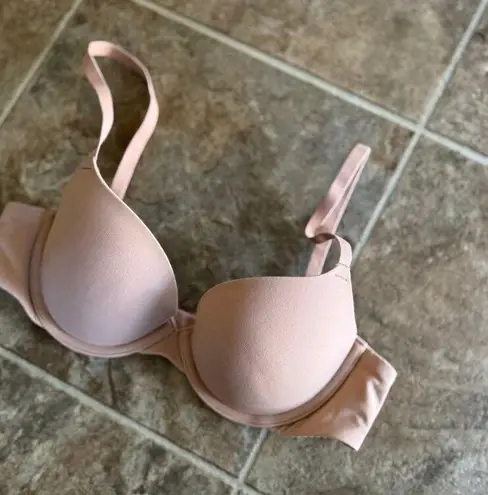 SKIMS New Fits Everybody Pushup Demi Bra 34A Clay