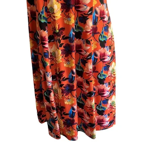 Gabby Skye Colorful Pleated Shift Dress