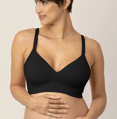 Kindred Bravely Signature Sublime Contour Black Nursing Bra Small Busty Size undefined