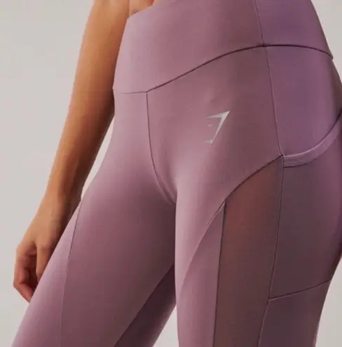 Gymshark Sleek Aspire Leggings Purple Size M 30 From Mackenzie