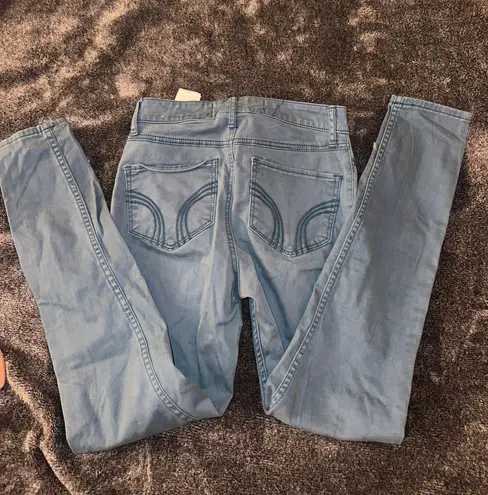 Hollister Teal Highwaisted Jeggings