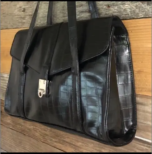 Kathy Ireland Black Shoulder Bag