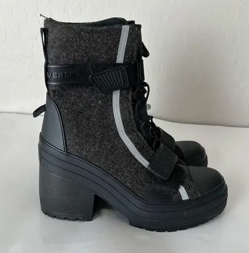 Converse  Chuck Taylor GR 82 Adjustable Strap Heel Rave Reflective Sneakers Boots thumbnail 2