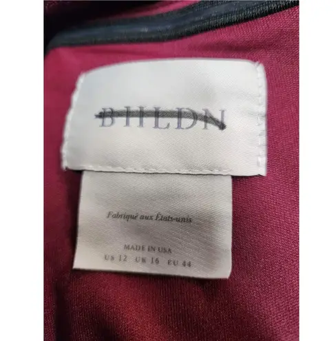 BHLDN Anthropologie Edison Velvet Dress Size 12