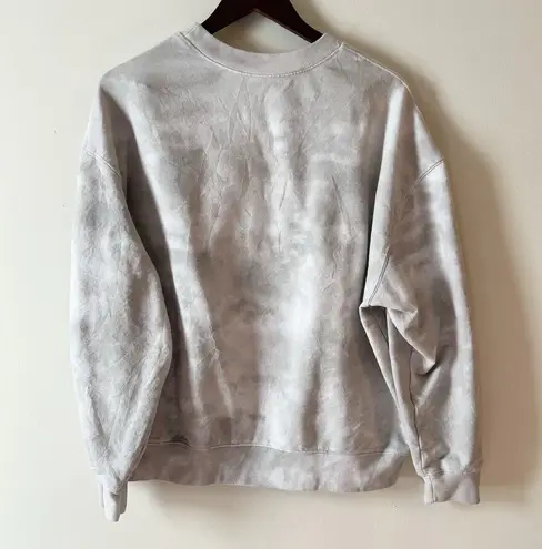 Journey World Tour Pullover Sweatshirt Size XXL logo Tie Dye Light Gray