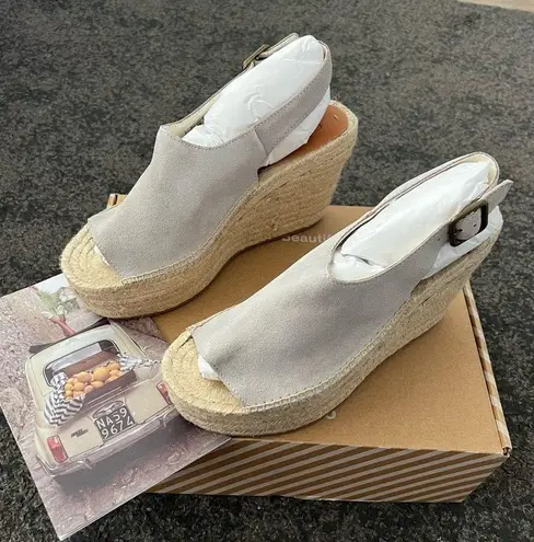 Anthropologie soludos sevilla espadrilles platform wedge