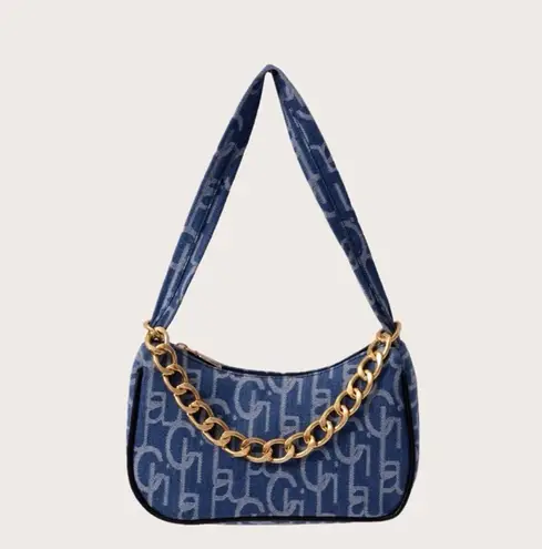 Jean Y2k Handbag Blue