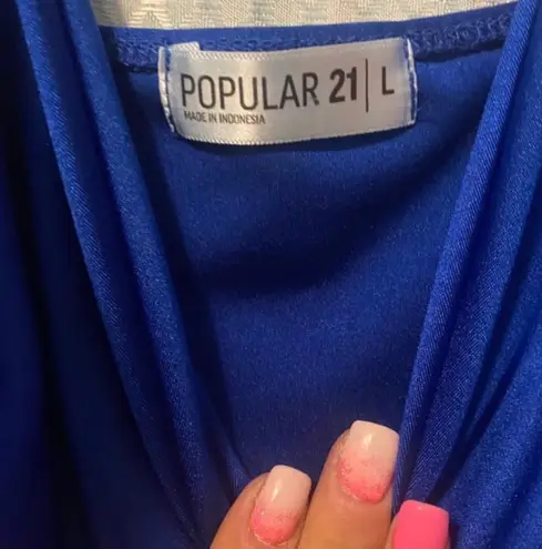 Popular 21 Royal Blue Dress