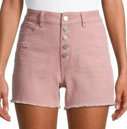 Time & Tru Pink High Rise Shorts