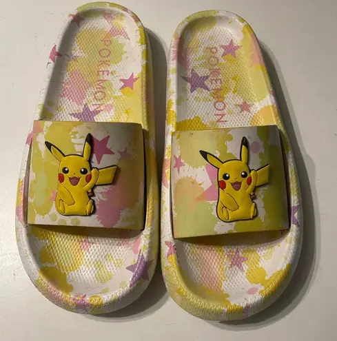 Ground Up Character Unisex Size 9 Foam Slides Yellow - Image 1