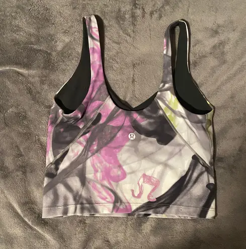 Lululemon Throwback Print Align Tank Top size 4