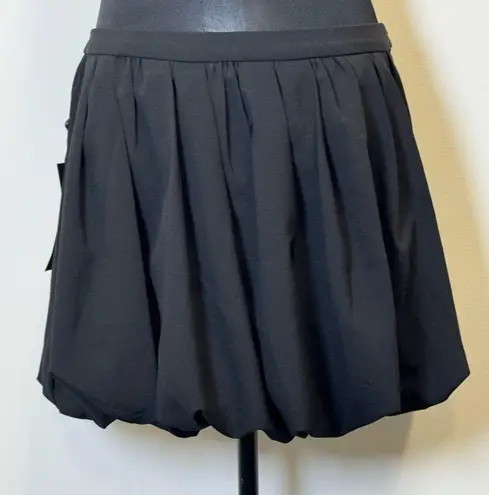 Emerson Lang Black Bubble Hem Maternity Skirt NWT Women’s Large