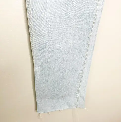 SLVRLAKE Womens Hero Jeans Raw Hem Slim Fit High Rise Denim Free & Easy Size 29