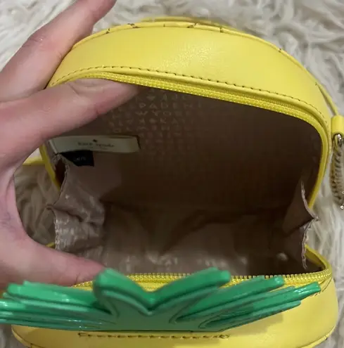 Kate Spade  “How Refreshing” Leather Pineapple Crossbody
