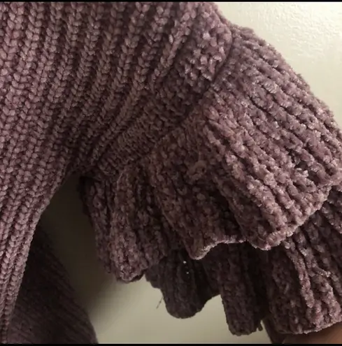 Mossimo Supply Co Mauve Pink Chenille Sweater