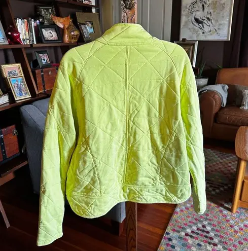 California Waves Callia souses lime Quilted Jacket