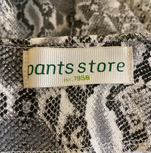 The Pants Store  snakeskin skort