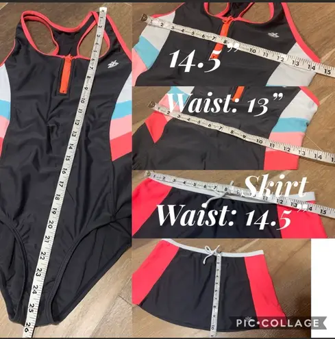 ZeroXposur swimsuit set size XL/16
