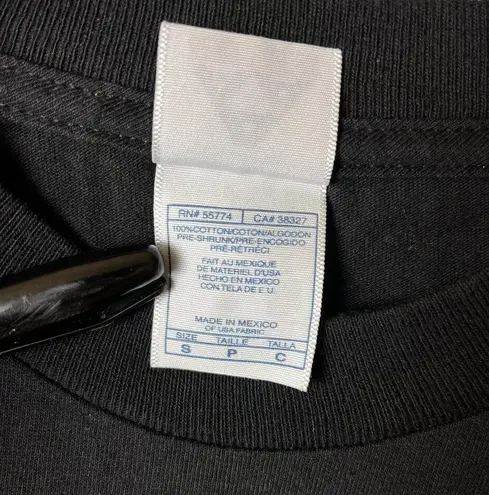 Vintage Y2K Ray Charles Jamie Foxx Movie Tee Black Small S T Shirt Graphic Solid