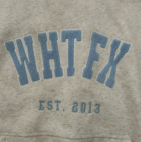 White Fox Boutique White Fox Give It Away Oversized Hoodie Grey Marle