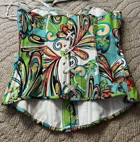 colorful corset Multiple Size XL