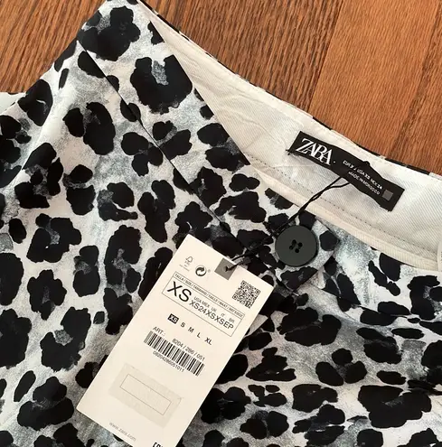 ZARA Leopard Shorts