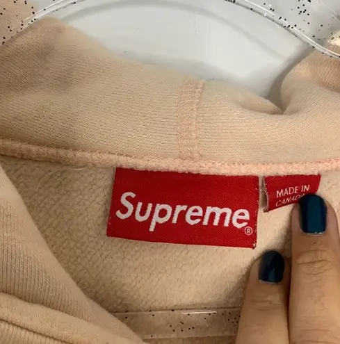 Supreme peach box logo hoodie sweatshirt Size S Pink 797 From Alana