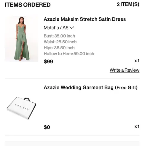 Azazie Bridesmaids Dress Matcha