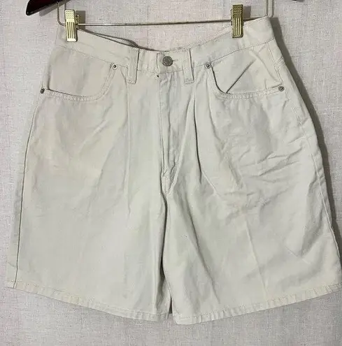 👨 Dad Beige Denim Shorts size 12 Basic Equipment Cotton grandpacore cozycore