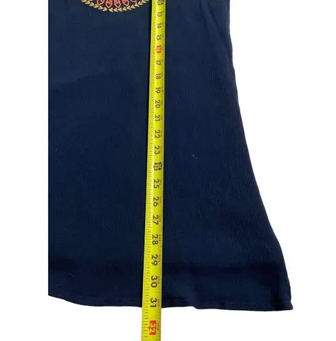 THML Blue Bohemian Short/Mini Dress Size S (37-58)