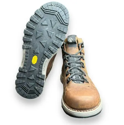 ROCKY WOMEN'S LEGACY 32 COMPOSITE TOE WATERPROOF BOOTS RKK0350 SIZE 9.5 Brown