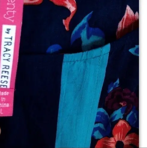 Plenty By Tracy Reese - Floral Fringe Tee - L