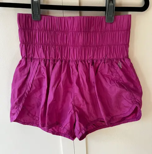 Free People FP Movement Way Home Pink Women’s Shorts Size Small