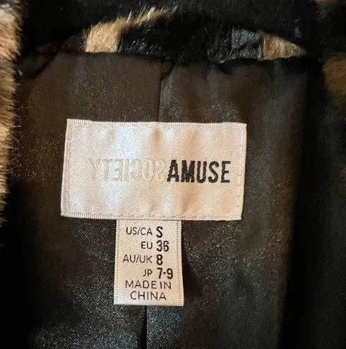 Amuse Society  Faux Fur Coat