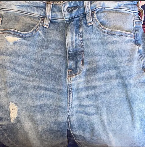 American Eagle AE Ripped Super High Waisted Jegging