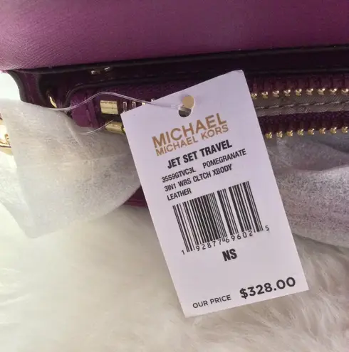 Michael Kors Jet Set Travel 3in1 WRS Clutch