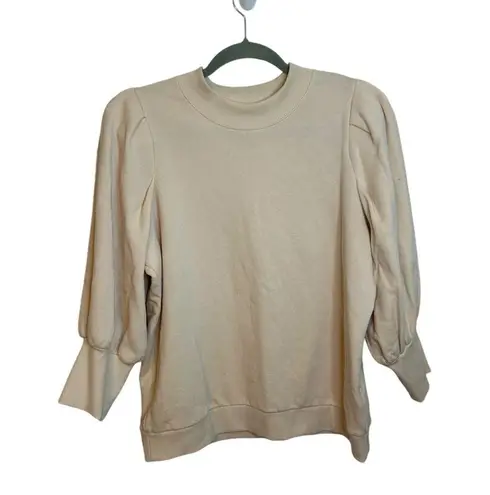 Nation Ltd Mandi Dressed Up Puff Sleeve Sweatshirt