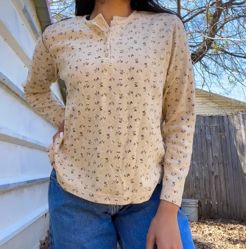 Bobbie & Brooks Vintage Floral Long Sleeve