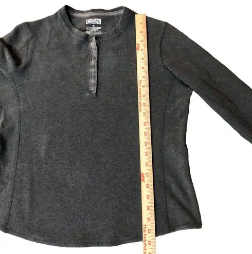Duluth Trading Henley Womens M Used Gray 35052