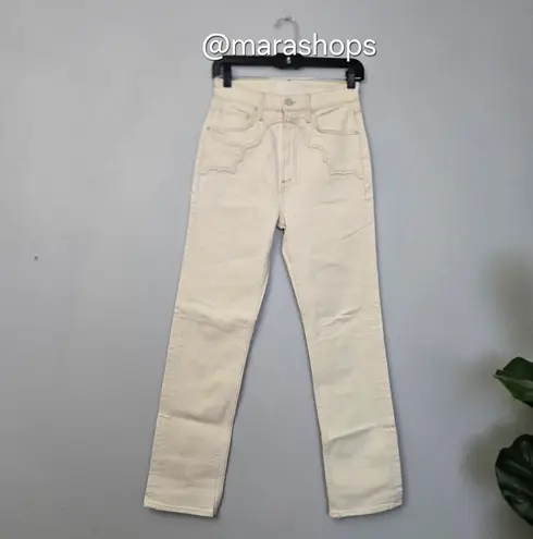 Mother Denim The Buckle Bunny Rider Ankle in Act Natural Size 26