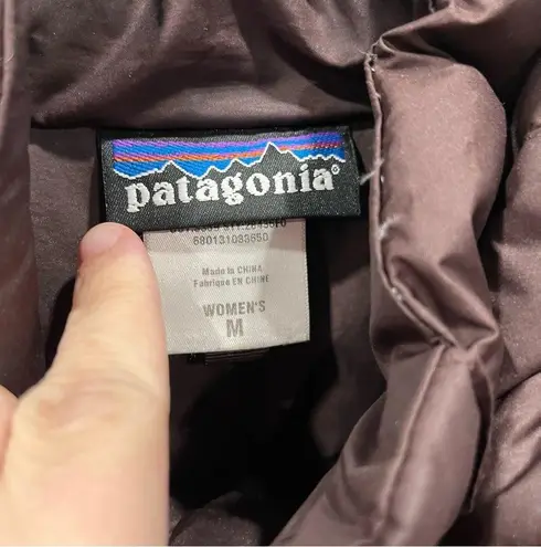 Patagonia  Brown Down With It Parka Puffer Jacket Hooded