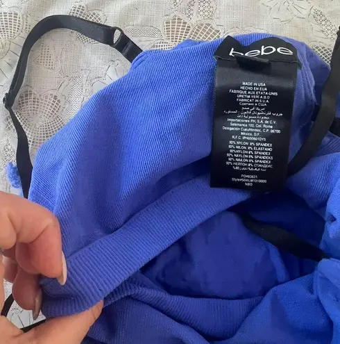 Bebe Y2K Bodycon Dress Mini