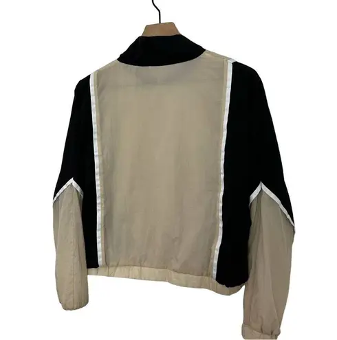 Zyia Active Windbreaker Zip Up Jacket Embroidered Logo Athletic size XS