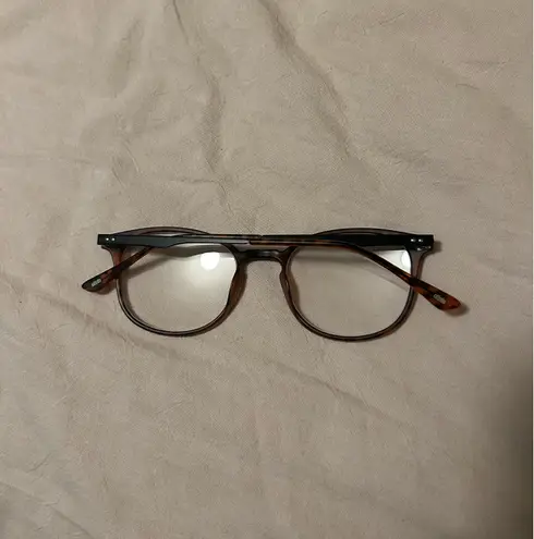 Tortoise Shell Eyeglasses Brown