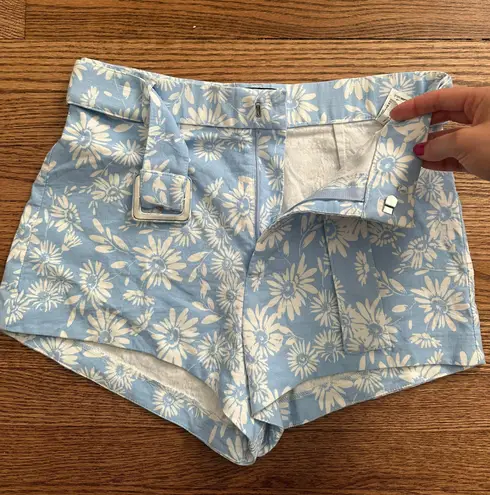 ZARA Floral Shorts