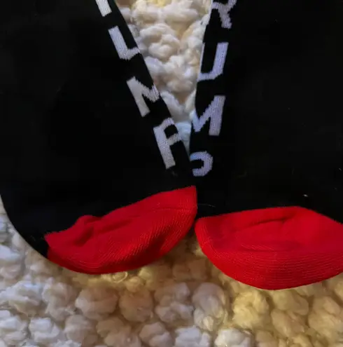 Unisex Americana Donald Trump Orange Hair Navy Red Funny Socks Long Crew Socks Multiple