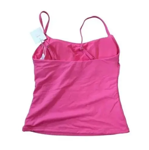 ANDIE Swim The Longline Tank Top Rogue Pink Eco Nylon S NWT