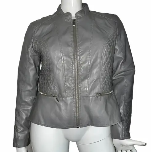 New York & Co. NY & Co Faux Leather Jacket 