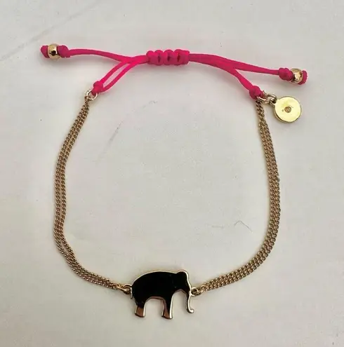 Stella & Dot elephant charm bracelet