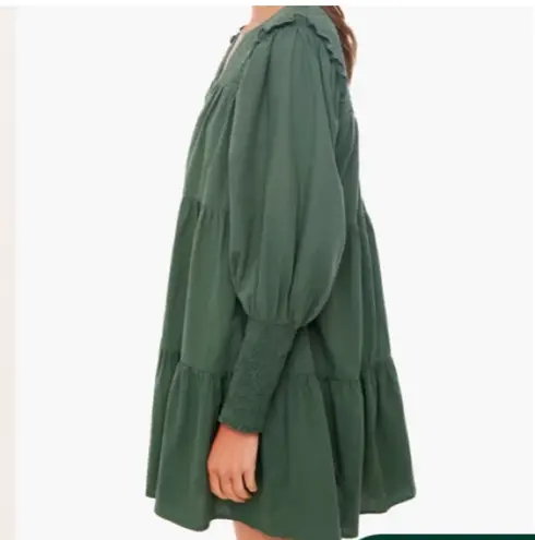 Tuckernuck Jaguar Green Ceci Dress POMANDER PLACE XS